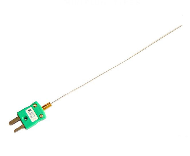 Termocoppie a isolamento minerale a risposta rapida da 0,5 mm con spina IEC miniaturizzata