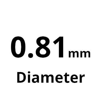 Termocoppie isolate in minerali ad risposta rapida da 0,81 mm IEC