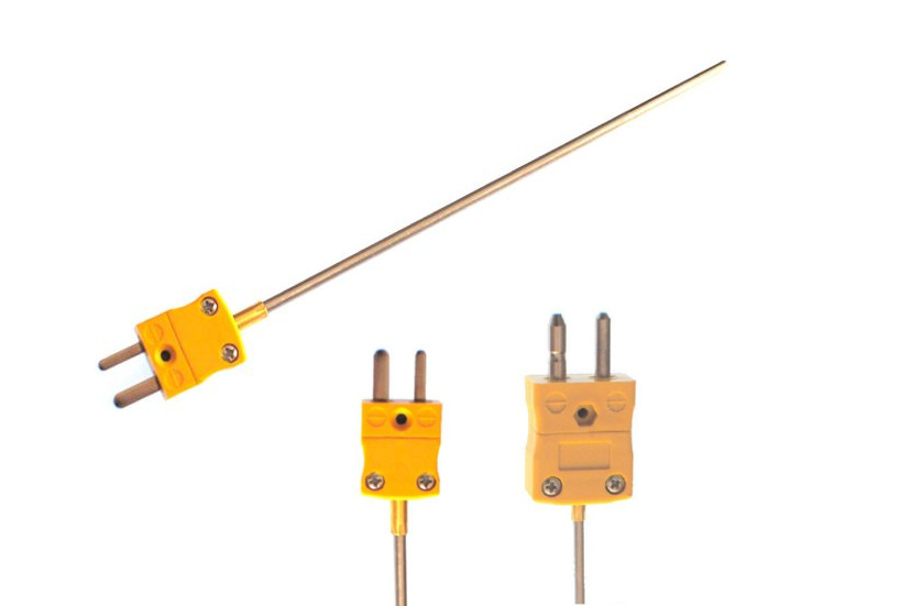 Termocoppia a isolamento minerale ANSI con connettore maschio miniaturizzato o standard