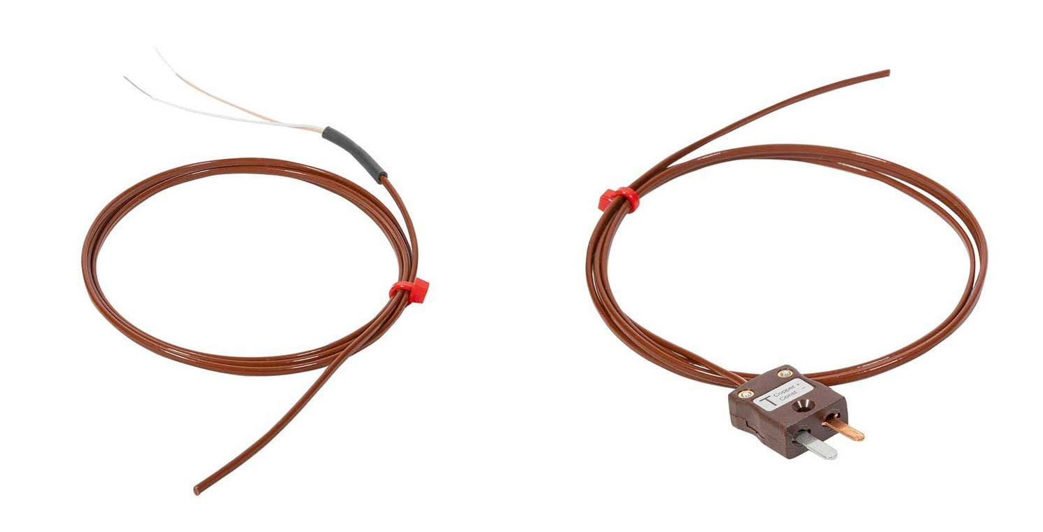 Termocoppia a filo sigillato ermeticamente IEC Tipo T