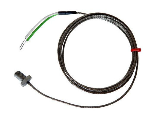 Termocoppia a bullone IEC, cavo intrecciato in acciaio inox in fibra di vetro - tipo K