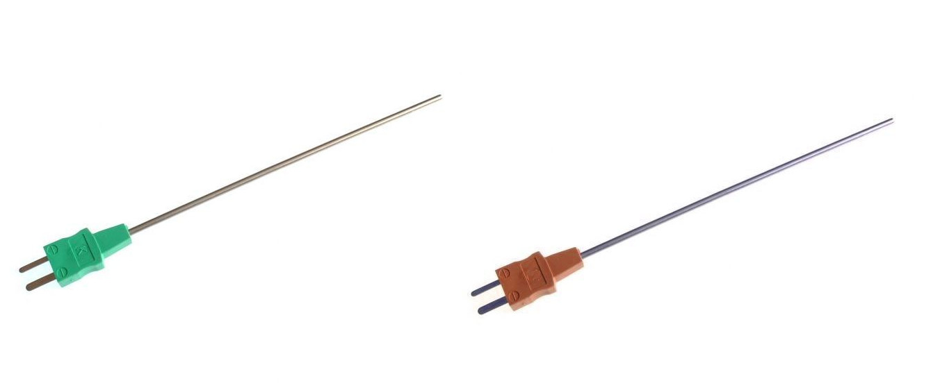 Sonde a termocoppia per uso generico IEC con spina miniaturizzata stampata