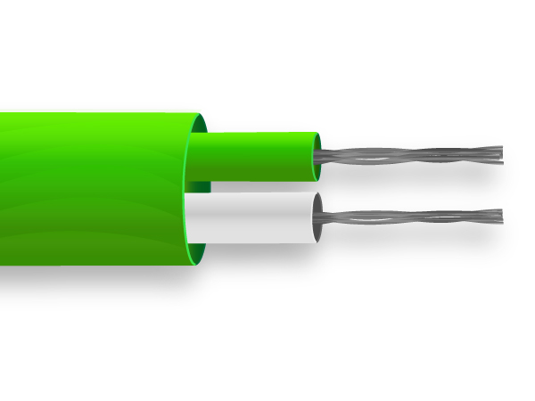 Cavo / filo di termocoppia isolato in PTFE IEC