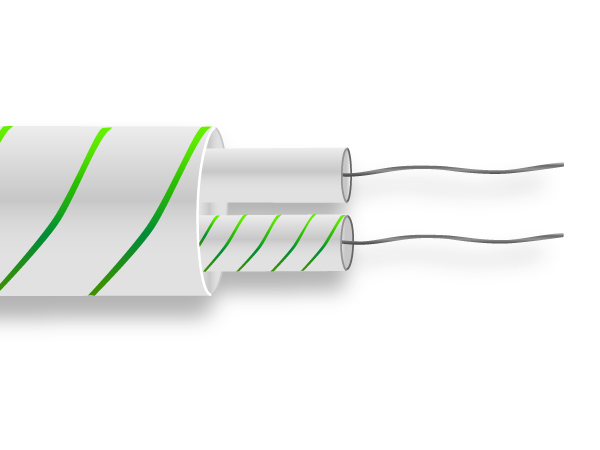 Cavo / filo di termocoppia isolato in fibra di vetro IEC