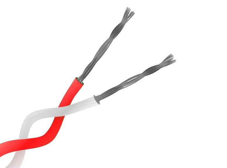 Tipo K PFA Termocoppia Isolato Doppio / Filo (JIS) - filo 1/0,2mm