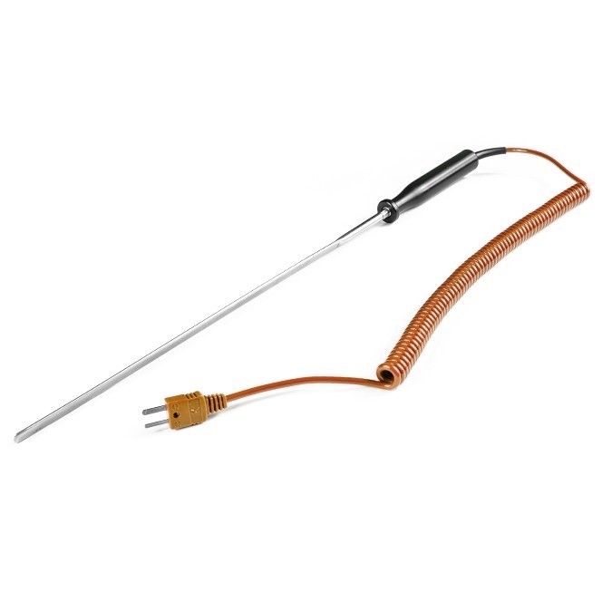 Sonda per alimenti portatile tra la confezione / piatta Tipo T IEC 4,0 mm di diametro x 140 mm di lunghezza