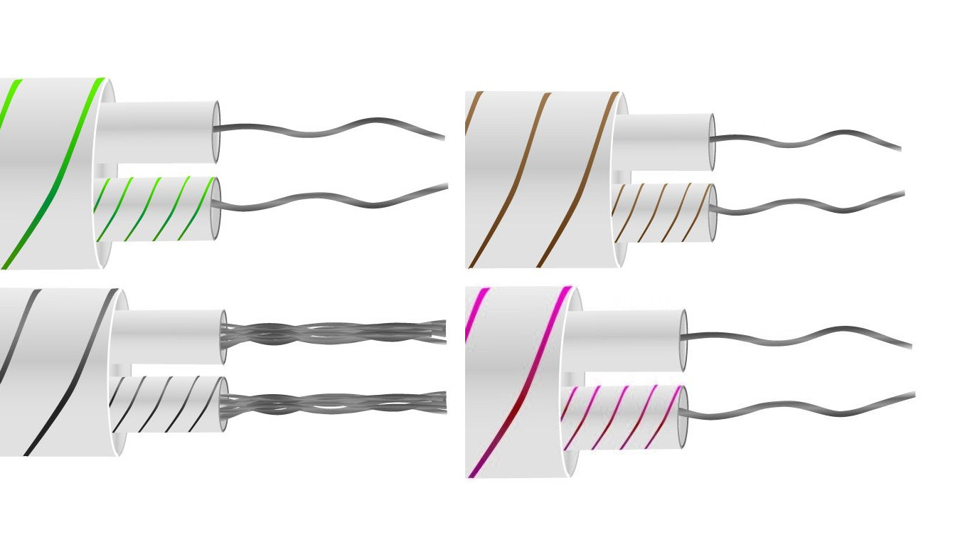Fibra di vetro per cavo / filo IEC per coppie piatte - filo 7/0,2mm