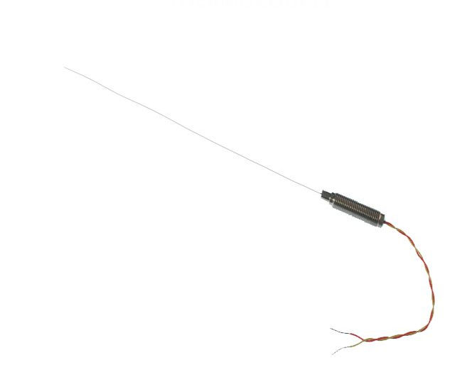 Termocoppia minerale isolante di 0,75 mm di diametro con vaso filettato e code ANSI