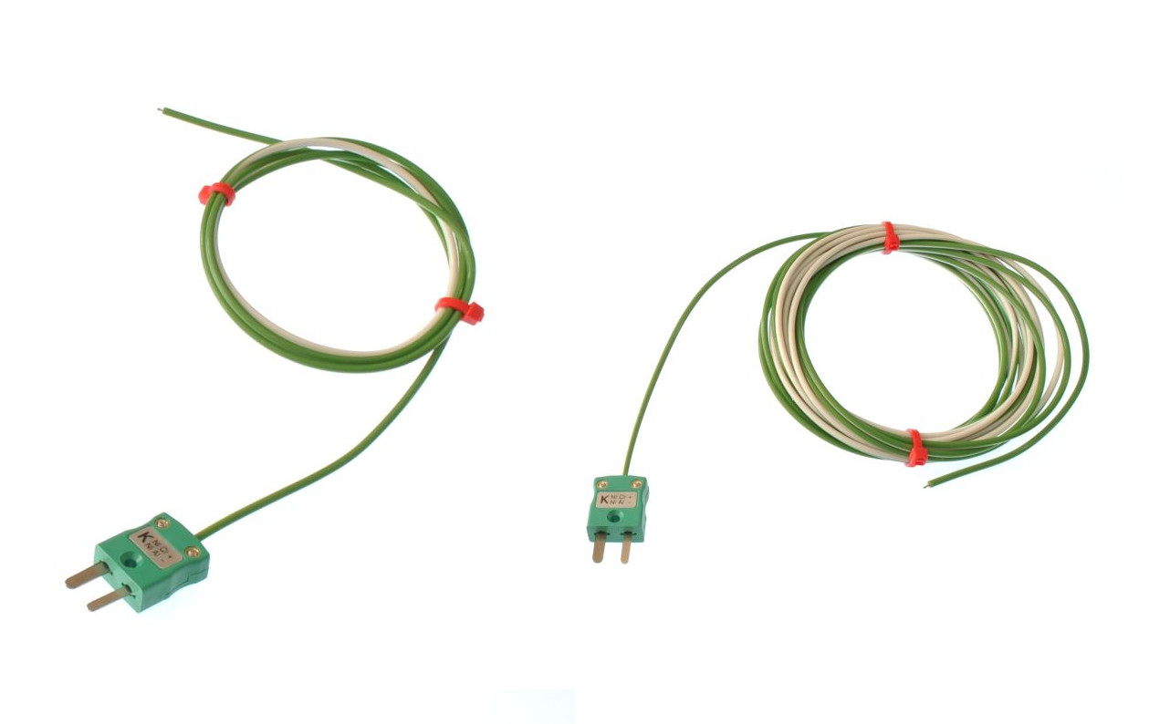 Termocoppia a giunzione esposta IEC a colpo singolo in PTFE con spina miniaturizzata