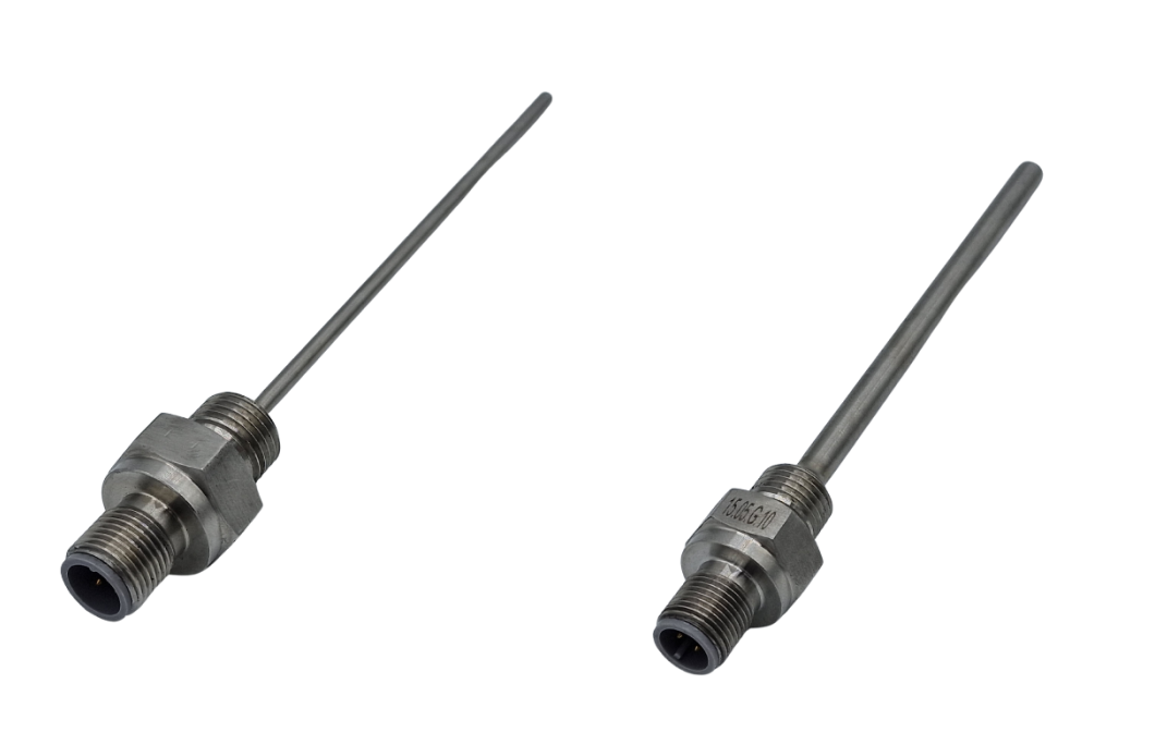 Sensore RTD Pt100 per l'automazione industriale con connettore M12 - 1/2