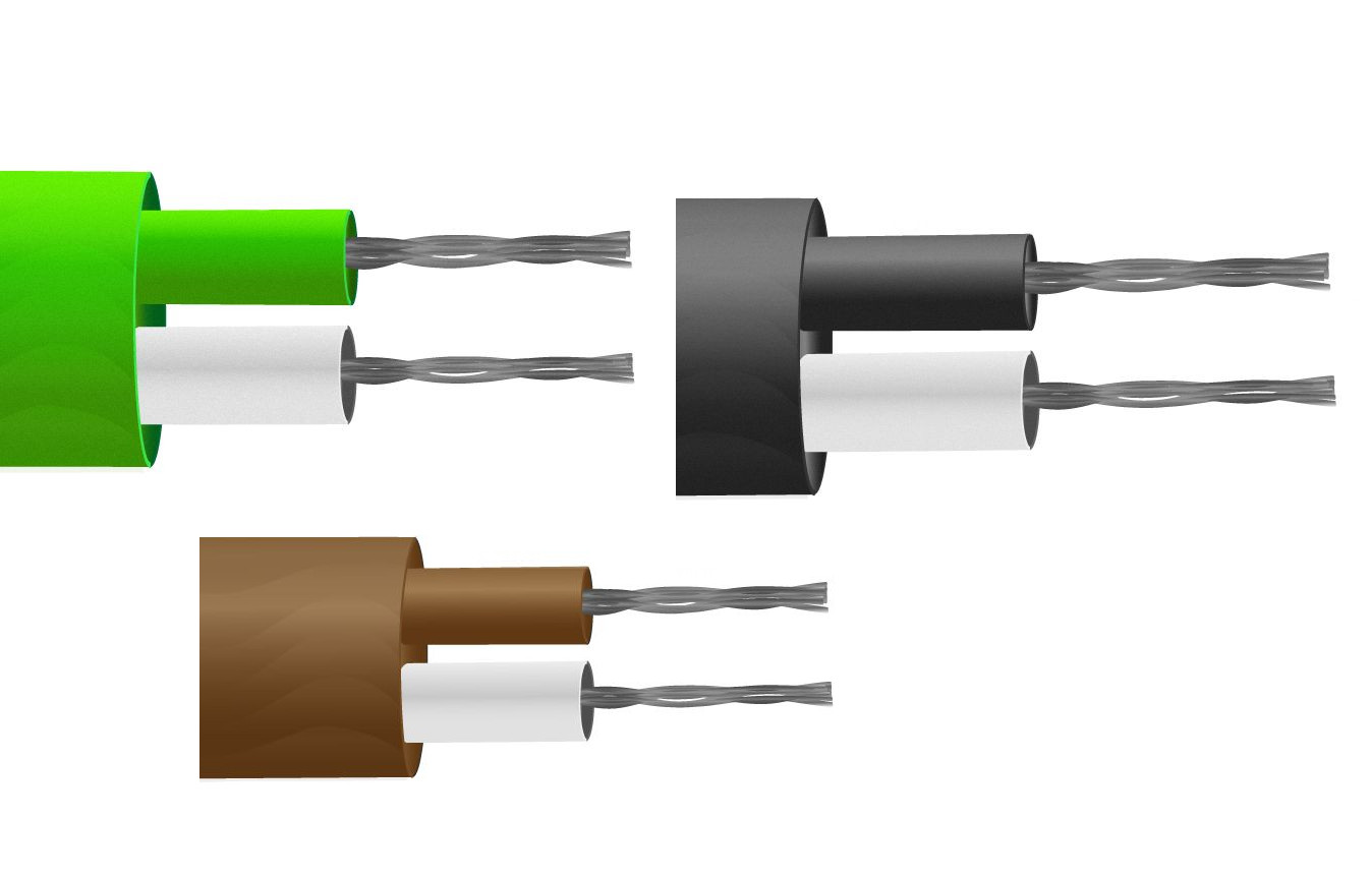 Cavo / filo termocoppia a coppia piatta in PTFE IEC - filo 7/0,2mm