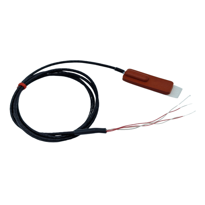 Sensore PT100 con patch autoadesiva con rivestimento esterno isolato in PFA - Tipo PRT