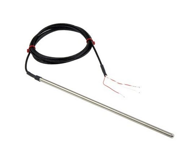 Sonda di precisione Pt100 con cavo da 2 metri - Tipo RTD / PRT