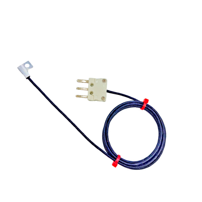 Sensore RTD a montaggio superficiale con connettore maschio miniaturizzato a 3 pin