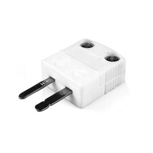 Plug-inminiatura ad alta temperatura (650oC) Concatena di thermotta ceramica IM-J-M-HTC Tipo J IEC