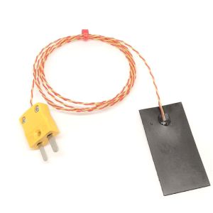Termocoppia a banda magnetica ANSI tipo K, isolata in PFA con connettore maschio miniaturizzato - 1M