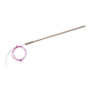 Termocoppia IEC a isolamento minerale con guarnizione a vaso semplice e 1 m di cavo IEC isolato in PFA - Tipo N - 1,0 mm x 150 mm