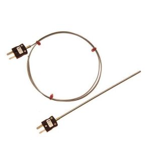 Termocoppia IEC a isolamento minerale con connettore maschio miniaturizzato - Tipo T - 1,5 mm x 250 mm