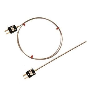 Termocoppia IEC a isolamento minerale con connettore maschio miniaturizzato - Tipo J - 1,5 mm x 1000 mm