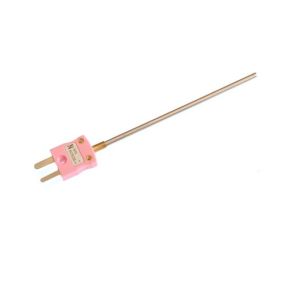 Termocoppia IEC a isolamento minerale con connettore maschio miniaturizzato - Tipo N - 1,0 mm x 150 mm