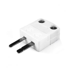 Plug-inminiatura ad alta temperatura (650oC) Concatena di thermotta ceramica IM-J-M-HTC Tipo J IEC