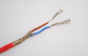 Tipo K Termocoppia schermato & cavo PTFE guasto / filo