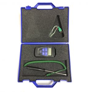 Kit Legionella Pro con termometro Integrale Timer, Sonda e Termocoppia stampata