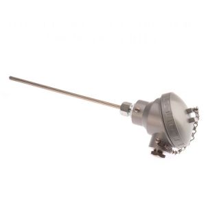 Termometro a resistenza Pt100 Duplex 2 x 3 fili classe A, testa KNE - lunghezza sonda 150mm