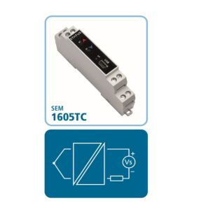 Status SEM1605/TC - Trasmettitore di temperatura a termocoppia PC programmabile con calibrazione a pulsante