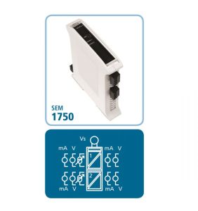 Stato SEM1750 - Splitter convertitore isolatore segnale di processo a doppio canale