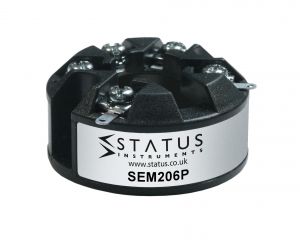Stato SEM206P - Trasmettitore di temperatura programmabile per PC, adatto per sensori Pt100