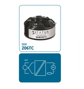 Status SEM206TC - Trasmettitore di temperatura programmabile da PC