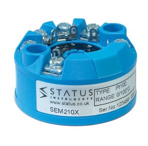 Stato SEM210X Trasmettitore di temperatura con ingresso universale programmabile ATEX programmabile da PC