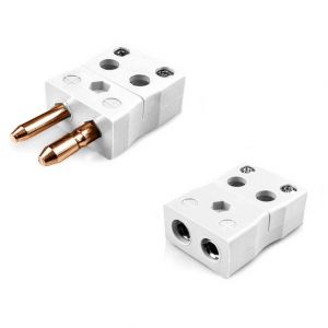 Standard Quick Wire Thermocouple Connettor Ecollegamento a filo rapido Plug &amp; Socket JS-CU-MQ-FQ tipo CU JIS