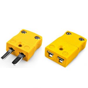 Connettore per termocoppia miniaturizzato Plug & Socket AM-K-M+F Tipo K ANSI
