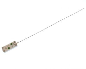 Termocoppia con spina in ceramica miniaturizzata e presa in ceramica (650 C) IEC, tipo K - diametro 1,5 mm, lunghezza 150 mm