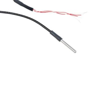 Sonda Pt100 per uso generico con cavo in PFA - Tipo PRT - Diametro sonda 3,0 mm - Lunghezza sonda 25 mm - Lunghezza cavo 2 M