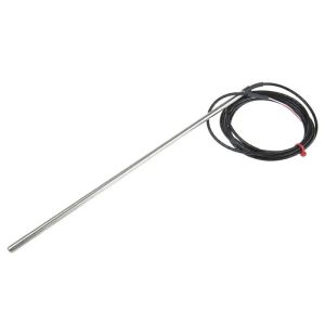 Sonda Pt100 per uso generico con cavo PFA - Tipo PRT - Diametro sonda 6,0 mm - Lunghezza sonda 300 mm - Lunghezza cavo 2 M