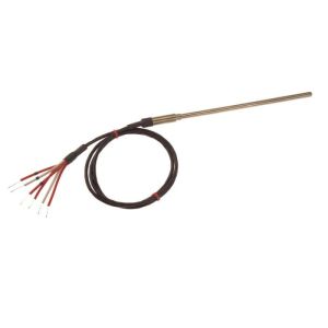Sonda Pt100 a doppio elemento a isolamento minerale con cavo di prolunga - diametro 6,0 mm - lunghezza 150 mm