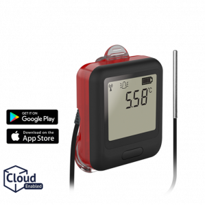 Lascar EL-WiFi-TPX+ WiFi-Connected High-Accuracy Temperature Data Logger with Alarm Warning Light and Sounder