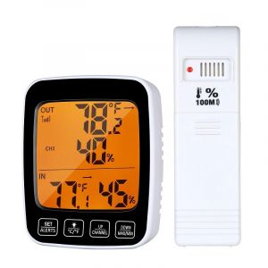Termometro wireless per interni ed esterni Igrometro con display a colori