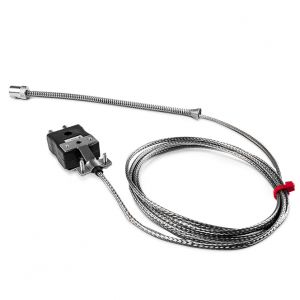 Termocoppia a baionetta regolabile IEC, cavo intrecciato in acciaio inox in fibra di vetro - tipo K, J