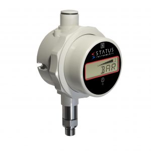 Status DM650PM - Indicatore di pressione e temperatura 0-3 bar montato lateralmente con registrazione dati, allarme e messaggistica
