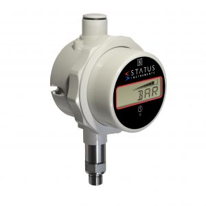 Stato DM650PM - Indicatore di pressione e temperatura 0-3 bar montato lateralmente con registrazione dati, allarme e messaggistica