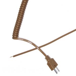 Cavo per termocoppia riccia retrattile di tipo T (IEC)