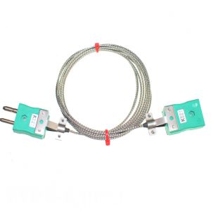 Tipo K Glassfibra Termocoppia Estensione Con plug -40