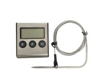 Timer digitale per termometro da cucina con allarme e magnete posteriore