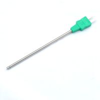 Sonda a termocoppia IEC con connettore maschio miniaturizzato stampato - Tipo K - 110 mm