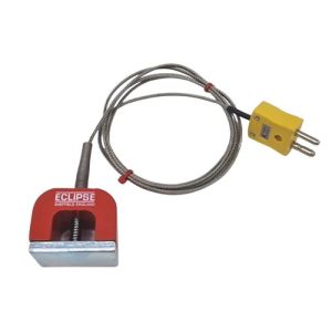 Termocoppia magnetica ANSI tipo K da 11,8 kg con potenza di trazione (ferro di cavallo), cavo isolato in PFA con treccia in acciaio inox che termina in connettore maschio standard - 3M