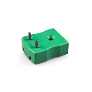 Connettore femmina per termocoppia per montaggio su circuito stampato IM-K-PCB tipo K IEC con pin stagnati